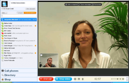 leçons d'anglais avec une webcam