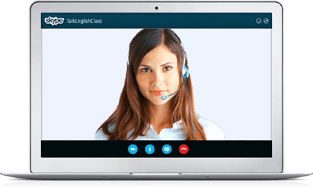 learn English online with Skype classes