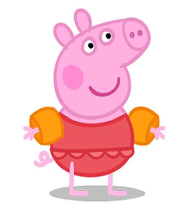 English test for kids - Peppa Pig 4-7 years old