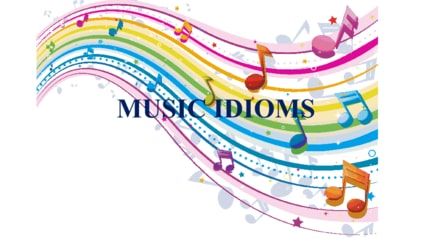 15 music idioms in English