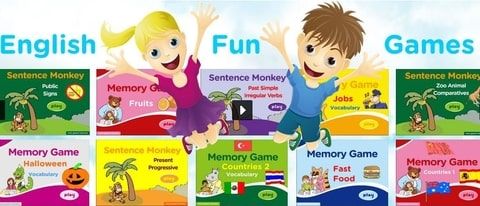 online English games for children