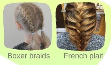 Hair braiding vocab that au pairs will need