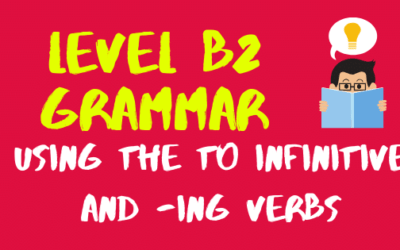 To infinitive and -ing verbs: verb patterns