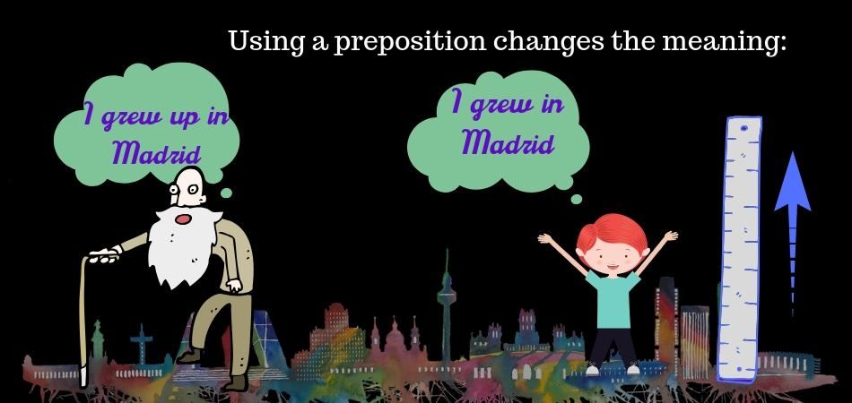 Using a preposition with a verb