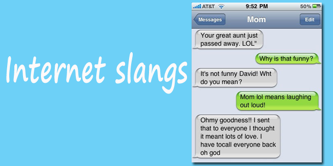 Online slang expressions